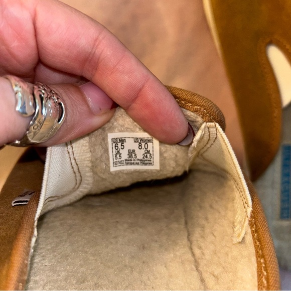 Vans ultracush brown suede and sherpa mules size 8 women’s or 6.5 men’s - Picture 8 of 8